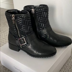 Calvin Klein Biker Moto Boots